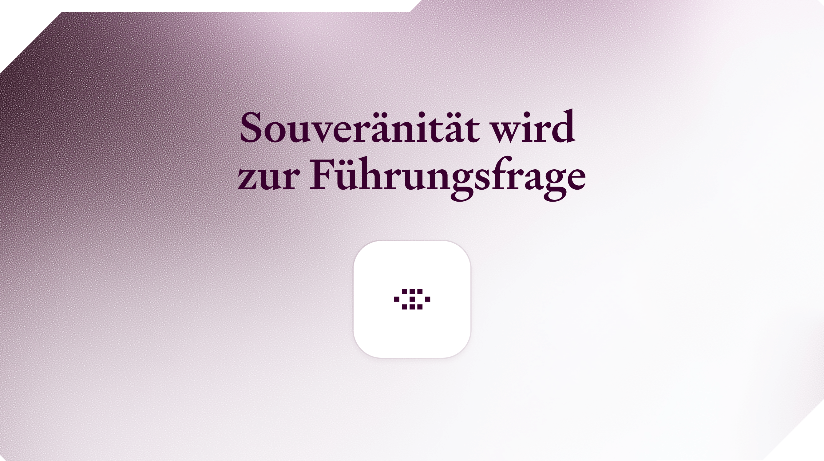 Die entscheidende KI-Frage lautet nicht Leistung, sondern Kontrolle